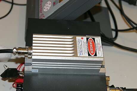 VA-I-xxx-532nm laser module used in our laser systems of less than 400mW output power.